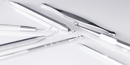 [Komedonenquetscher] Mitesserentferner Milienöffner aus Edelstahl – 7-teiliges Set im Lederetui für ein besseres Hautbild - 4