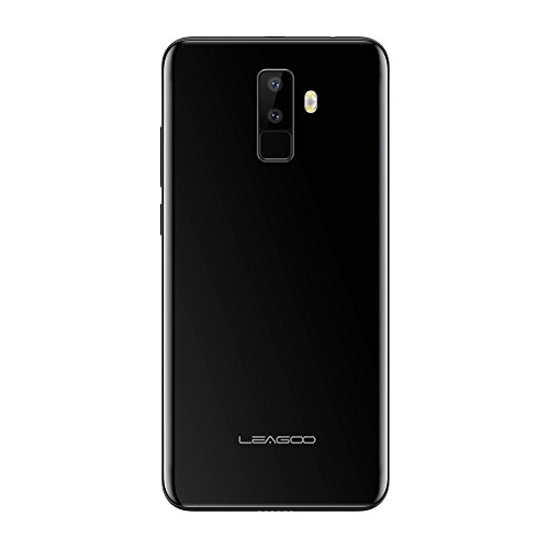 Leagoo M9,Smartphone 3G,Cellulari in Offerta,5.5'' pollici schermo,Quad-core 1.3GHz,Quattro fotocamera(F: 5MP + 2MP, P: 8MP + 2MP),2G RAM + 16G ROM,fingerprint ID,2850mAh,Android 7.0 telefoni (nero)