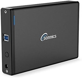 Sonnics 750GB Desktop External Hard Drive USB 3.0 high speed for SAMSUNG &amp; LG Smart TV