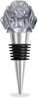 Wine Stopper Silver Dashshund By Wild Eye