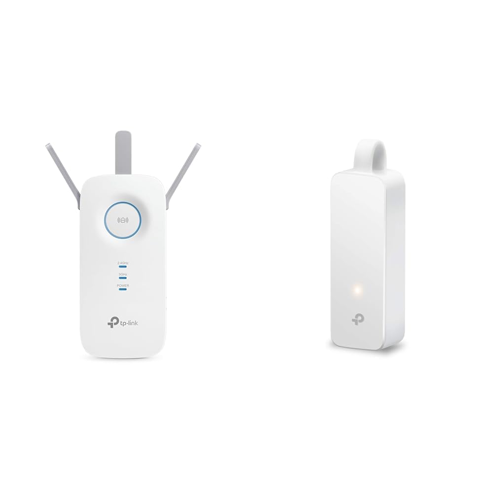 TP-Link AC1750 Universal Dual Band Range Extender, Broadband/Wi-Fi Extender, Wi-Fi Booster/Hotspot w