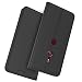 Produktbild Fusutonus Sony Xperia XZ3 Hülle, Brieftasche Etui Schale, Lederklapp Handyhülle mit Kartenfach und Ständer, Schutzhülle Tasche Case Cover für Sony Xperia XZ3 - Schwarz
