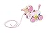 Scratch Dog Ella Pull Along (Small, Pink)