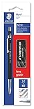 staedtler 2mm lead holder Ligero y manejable, fácil de transportar, con unas medidas de 1 x 0,8 x 15 cm y un peso de 13,6 g.