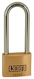 Arco: Ø 8,0 mm Kasp K12550L80A1 - Candados de latón de primera calidad: con arco largo y una sola llave para todos los candados - 50x80mm