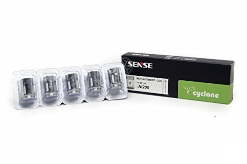 AUTHENTIC GENUINE SENSE CYCLONE NI200 NICKEL TEMPERATURE 0.2 OHM COILS - PACK OF 5 by Vaper Deals
