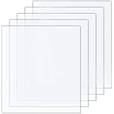 aswood 5pcs 3mm Thick Clear Acrylic Sheet, 25 x 20cm,