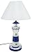 Produktbild Générique Lampe Leuchtturm Stahl, Stahl, blau, Blau