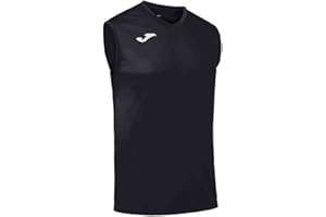 Joma Maglietta Sportiva Senza Maniche Uomo, 6XS - 3XL - Traspirante e ad Asciugatura Rapida - Combi