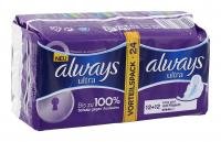 Preisvergleich Produktbild Always Ultra Binden Long Plus mit Flügeln Vorteilspack 24 pcs