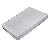 Material: Funda tejido AloeVera transpirable antiaxfixia Color Beige claro, interior espuma blanca dureza 20 diseñado especialmente para bebes