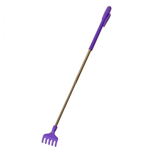 Preisvergleich Produktbild Teleskop Rückenkratzer mit ca. 38 cm in lila