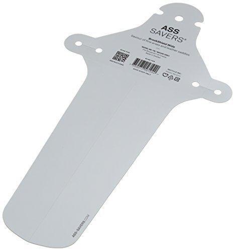 Ass Savers Brook Shield Wide Bike Mud Guard - Grey, 33 cm by ASS SAVER
