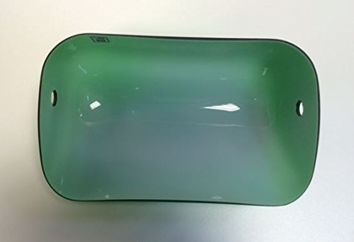 Lampenglas für Banker Lampe, Ersatzschirm , Bankers-Glas ,Schirm ,Glas ,Glasschirm , Lampenschirm ,Ersatzglas für Bauhaus Stil ,Landhaus Tischlampe Leuchte in grün - 5