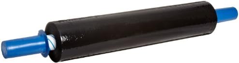 Goodwrappers PBO80-20 Linear Low Density Polyethylene Black Opaque Cast Hand Stretch Wrap with Built-In Dispenser and Hand Brakes, 1000' Length x 20" Width X 80 Gauge Thick (Case of 4)