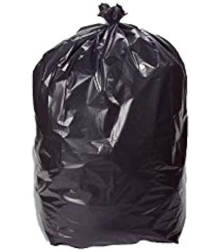 Sacs Poubelle 110L Transparents - 200 Unités (8 Rouleaux) | Résistants Pour Déchets Alimentaires
