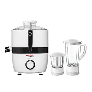 KHAITAN AVAANTE KA-308 Apollo (500 W) Juicer Mixer Grinder with 2 Jars- White