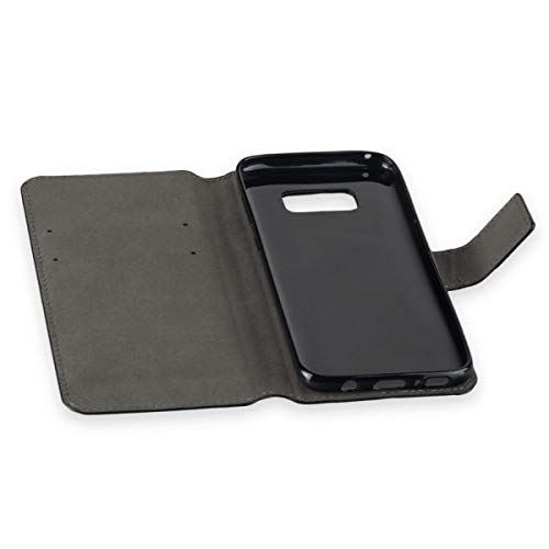 Preisvergleich Produktbild BookStyle Tasche Vertikal für Samsung Galaxy S8 mit Halterung - schwarz