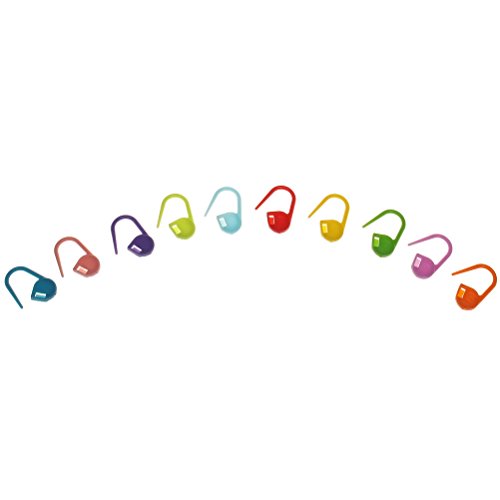 confronta il prezzo Sicai, 120 segnapunti a spilla, per lavori a maglia, 10 colori miglior prezzo