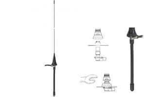 SIRIO ANTENNE SIRIO Câble d'Aviation 118-137 MHz, RG58, FME, Acier inox 17/7 PH, Laiton chromé, Aviation, Aerospace
