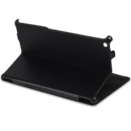 GreatShield VANTAGE Multi-Stand Leather Case for Apple iPad Air – Black - 4