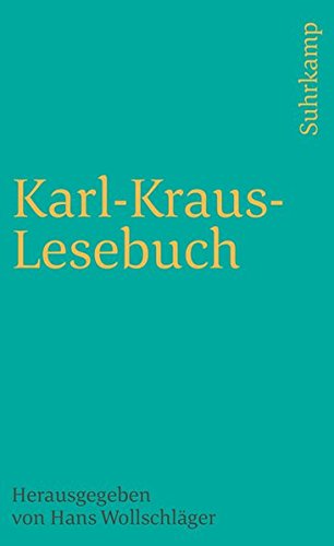 Karl-Kraus-Lesebuch (suhrkamp taschenbuch)