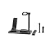 Produktbild MagiDeal 6 in 1 Aluminium Lade Halter Kleiderbügel Dock Stand Station für 2x Handy, 1x Uhr, 2x Kopfhörer, 1x AirPods - Schwarz
