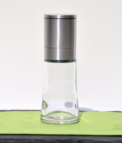 direct&friendly Gewürzmühle Pfeffermühle Salzmühle Glas und Edelstahl mit Keramikmahlwerk - 5
