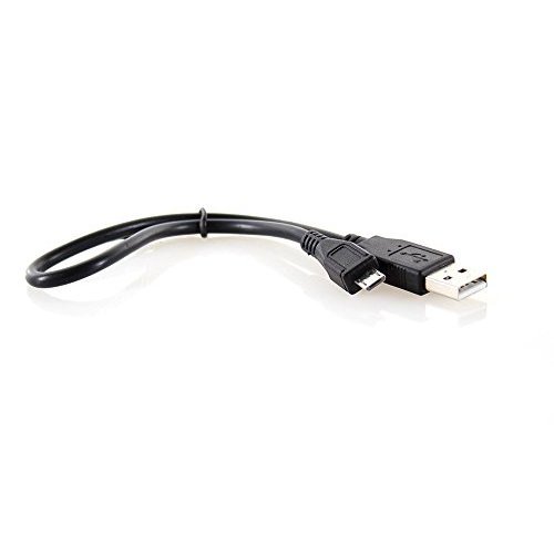 25cm Shot Micro USB Charging power Cable for SoundPEATS Q12 Bluetooth  wireless headphones Headset