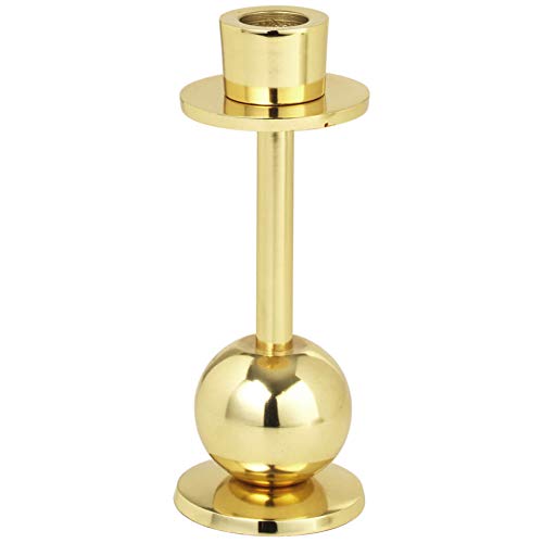 Preisvergleich Produktbild broste Copenhagen Ball Candlestick - Brass - 17cm