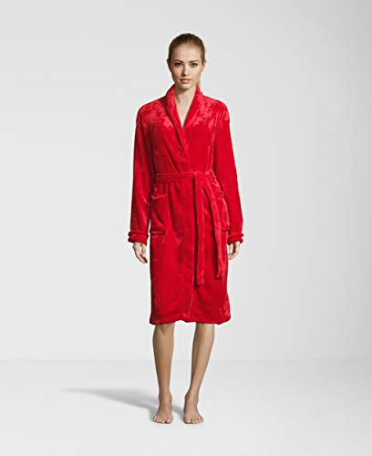Preisvergleich Produktbild Comtesse Bademantel für Damen und Herren Rot