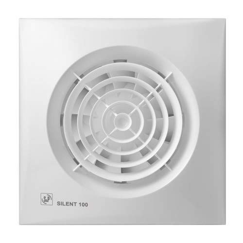 Soler&Palau Sistemas De Ventilacion Slu 5210400700 - Extractor baño axial 95m3/h silenc c/a bl silent 100cz s&p
