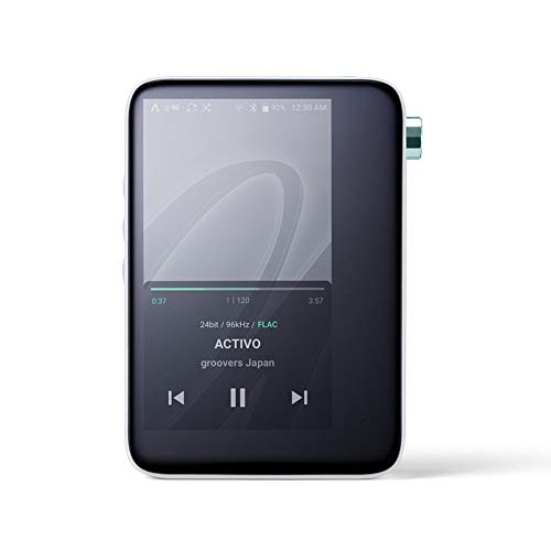 ACTIVO CT10 Reproductor de música, Reproductor de Audio de Alta Resolución Con Bluetooth Ecualizador Personalizado Soporte USB DAC WIFI AptX HD (Negro)