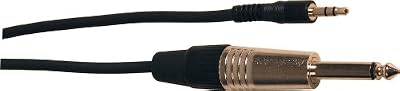 YELLOW CABLES Câble jack/jack mâle mono/stéréo 3 mètres - Yellow Câble K11