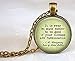 Produktbild Halskette mit Anhänger Anne of Green Gables Zitat"It is Ever so Much Easier to be Good if Your Clothing are Fashionable."