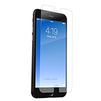 ZAGG InvisibleShield Glass+ Screen Protector - Fits iPhone 8 Plus, iPhone 7 Plus, iPhone 6s Plus, iPhone 6 Plus - Extreme Impact & Scratch Protection - Easy to Apply - Seamless Touch Sensitivity
