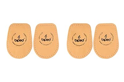 biped 2 paires - talonnettes en cuir tanné végétal z2040(38-40)