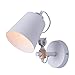 Produktbild Moderne Nachttisch Wandleuchte Weiß Schlichte Innen Verstellbar Wandlampe aus Metall mit Flexible Lampenarm Leseleuchte Arbeitslicht E27 für Arbeitszimmer Kinderzimmer Esstisch Window Wohnzimmer