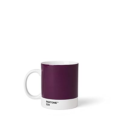 PANTONE 101030229 Mug Céramique Aubergine 229 C 8,50 x 12,40 x 9,80 cm