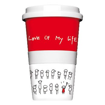 Coffee to go "Love of my life"