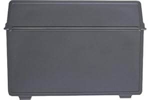 Acrimet Plastic Divider for 5 x 8 Card File – Gray, Single Unit – Compatible with Acrimet Card File, Keeps A–Z Guides Upright and Secure