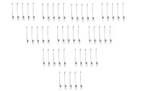 Dotpot 12A Q612A FX9 303 Drum Spring for USE in HP Laserjet 1010 1015 1018 3015 3018 3030 3050 LBP2900 Pack of 50