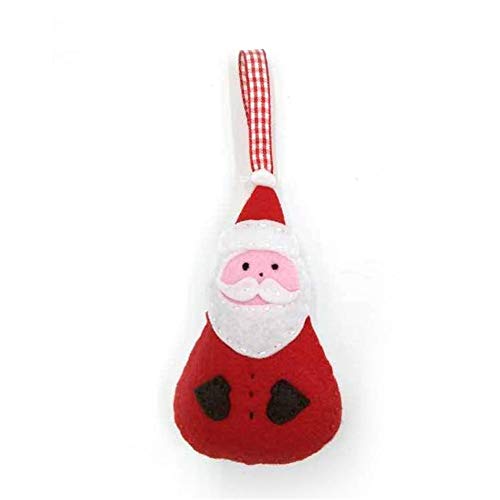 Preisvergleich Produktbild Weihnachtsbaum Deko DIY Weihnachtsmann Weihnachtsbaumschmuck Anhänger, Schöne Weihnachtsdekoration Am Weihnachtsbaum, Fenster Oder Türgesteck, Haltbar, Nicht Leicht Zu Altern