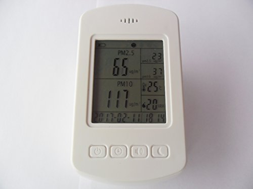 Preisvergleich Produktbild FEINSTAUBMESSGERÄT PARTIKELMESSGERÄT FORMALDEHYD PM2.5+PM10 LUFTREINHEIT 9202