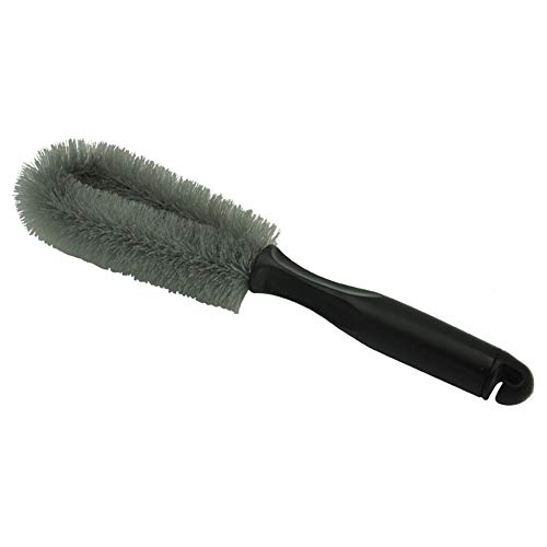 Preisvergleich Produktbild 5 STÜCKE Autoreifenreinigungsbürste, Autowaschwerkzeuge, Rundkopf-Radbürste Automobil-Stahlreifenfelgen Reinigungsbürste