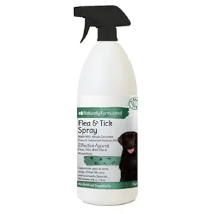 Natural Chemistry Flea and Tick Spray for Dogs, 24 oz