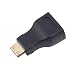 Produktbild GailMontan HDMI-Buchse auf HDMI-Mini-Stecker Videosignal-Konverter-Adapter HDTV-Anschluss (schwarz)