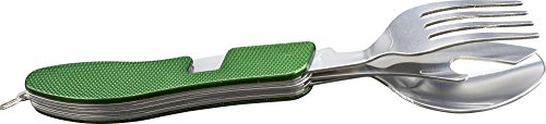 KADACTIVE Campingbesteck Klapp-Besteck aus Edelstahl mit GRATIS Gürteltasche für Outdoor Camping Festivals Backpacker Wandern Picknick - 4