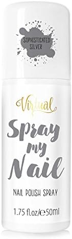 Spray-on nail varnish.