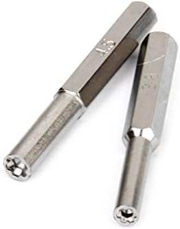 3.8mm 4.5 Hexagonal Screwdriver Tool for Sega Gamegear Nintendo NES 2pcs Silver